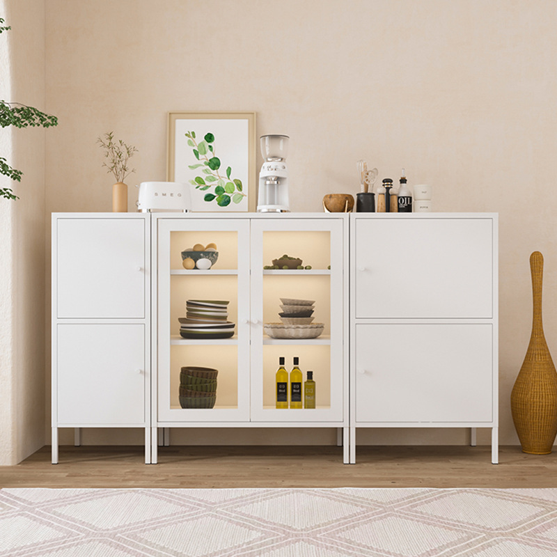 Kitchen Zain - Armadietti laterali in ferro battuto, armadietti