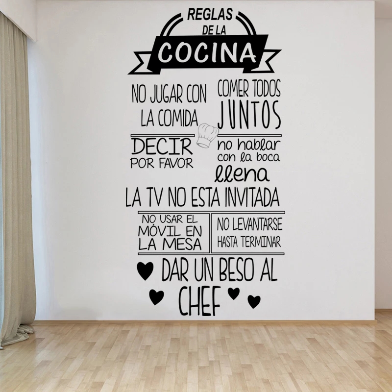 1 pz bel Reglas De La Cocina a - Kitchen Queen recensione e prezzo