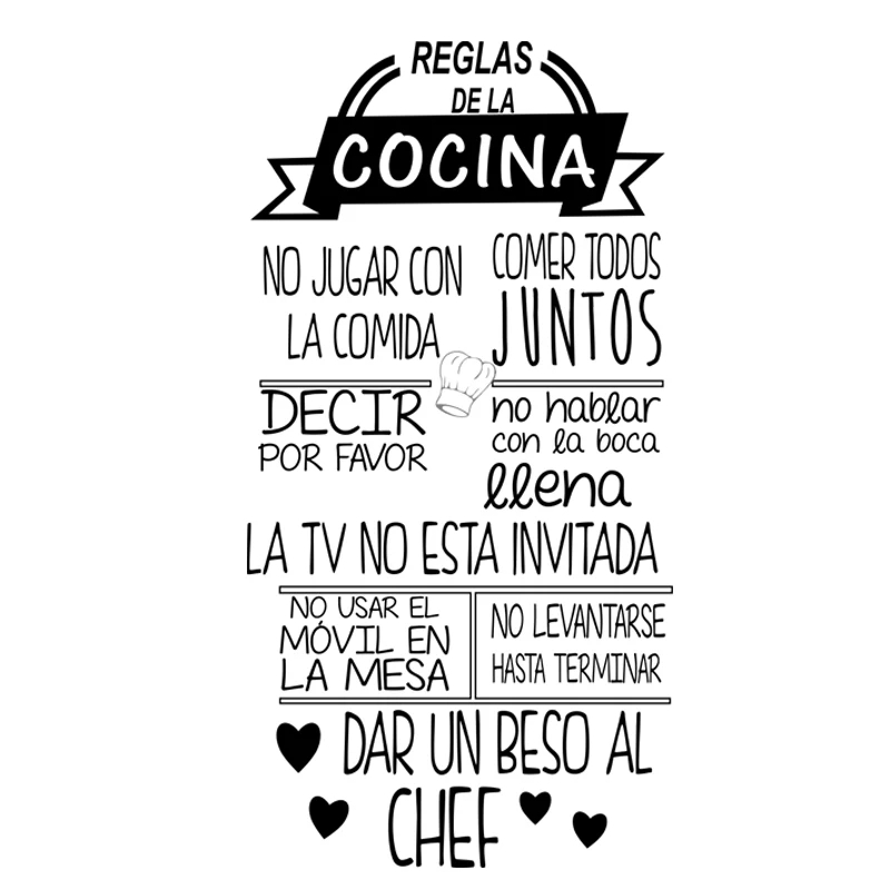 1 pz bel Reglas De La Cocina a - Kitchen Queen recensione e prezzo