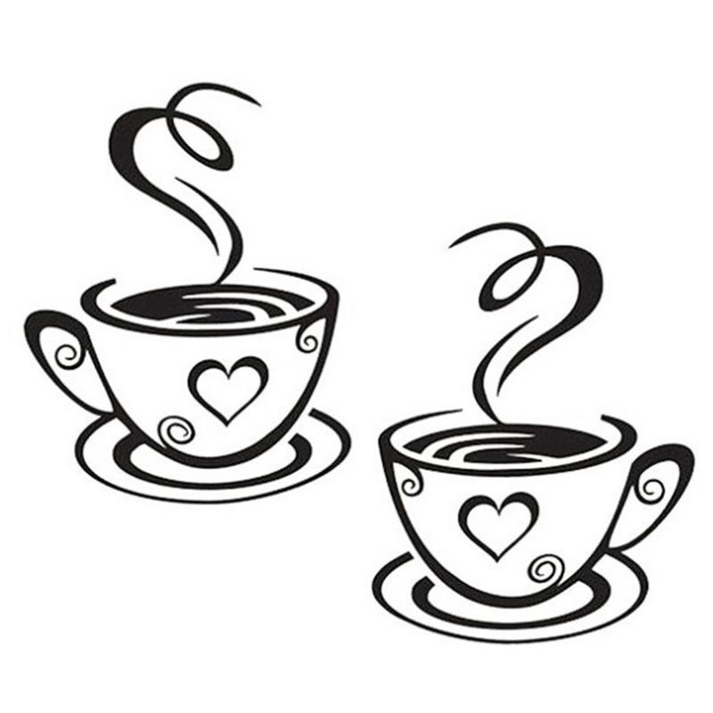 Doppia tazza di caffè adesivo  - Kitchen Queen recensione e prezzo