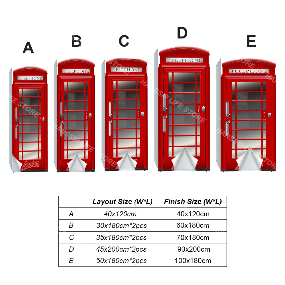 Retro Phone Booth stampato fri - Kitchen Queen recensione e prezzo