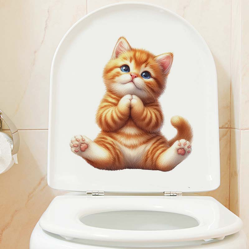 Yoga Cat Wall Sticker adesivi  - Kitchen Queen recensione e prezzo