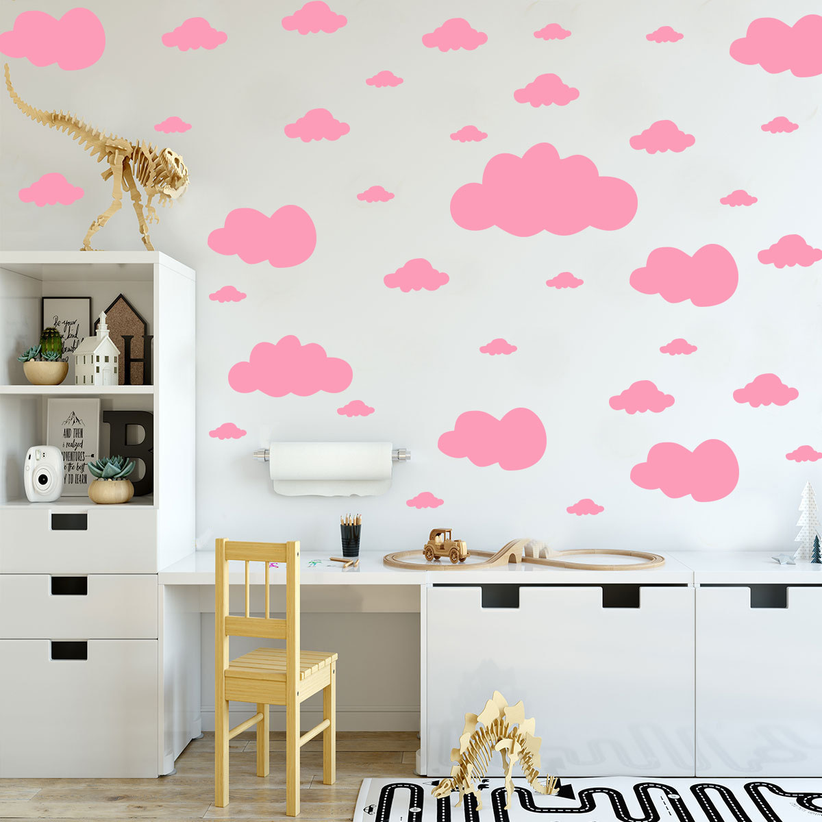 68 pezzi adesivi murali nuvole - Kitchen Queen recensione e prezzo
