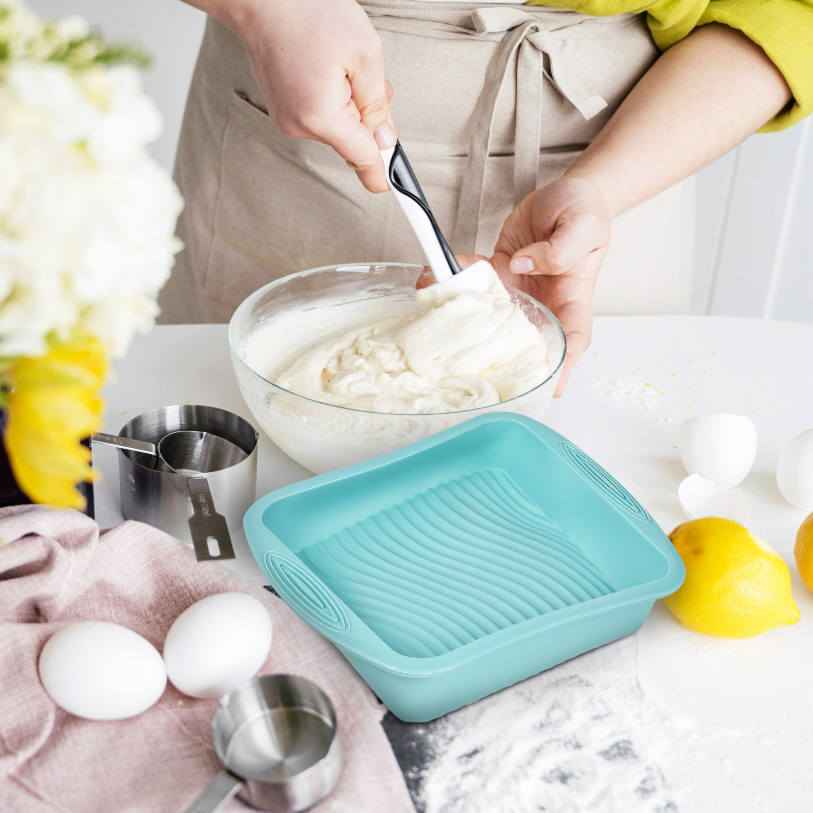 Stampo da Forno Quadrato in Si - Kitchen Baking Tins recensione e prezzo