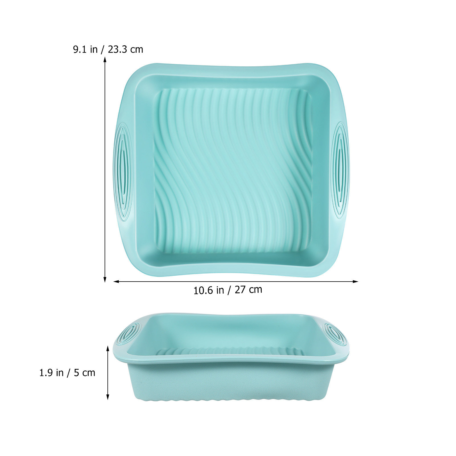 Stampo da Forno Quadrato in Si - Kitchen Baking Tins recensione e prezzo