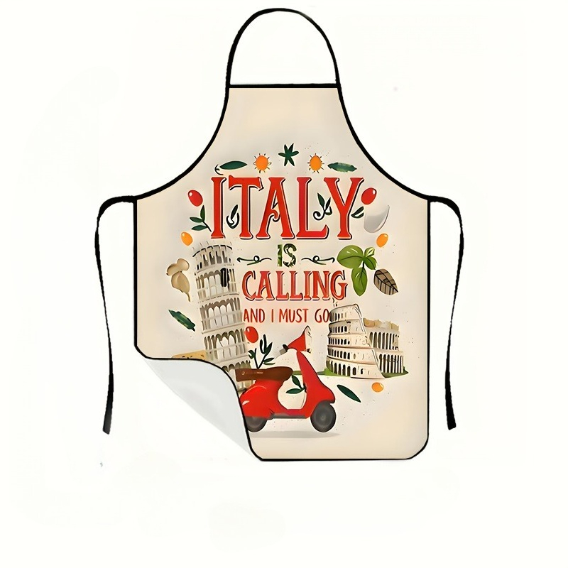 Grembiule a tema italiano, 1 p - Baking Kitchen Design Ideas recensione e prezzo